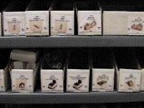 Organized Stockroom part bins